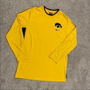 Iowa Hawkeyes Nike Dry Fit Long Sleeve